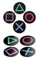 PALADONE Metal Coasters V3 / PlayStation 公式ライセンス品 # MSY4134PSV3 パラドン (キッチン雑貨) コースター プレステ グッズ プレゼント