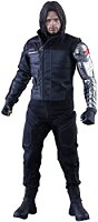 【中古】(非常に良い)ムービー・マスターピース シビル・ウォー/キャプテン・アメリカ ウィンター・ソルジャー 1/6スケール プラスチック製 塗装済み可動フィギュア