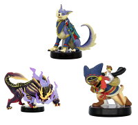 amiibo マガイマガド+オトモアイルー+オトモガルク アミーボ3種セット【モンスターハンターライズ】(モンスターハンターシリーズ)
