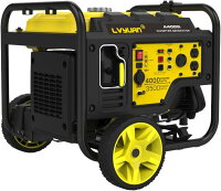 【P10倍up！29日まで！】LVYUAN インバーター発電機 4kVA キャスター付き 正弦波 50hz/60hz 切替 工場・現場用商品 工事用品 ガソリン発電機 過負荷保護 キャンピングカー 地震 災害 停電 アウトドアに適用 緊急時で大活躍 停電の対策！