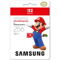 【新品即納】[ACC][Switch2] Samsung microSD Express Card(マイクロSDエクスプレスカード) 256GB for Nintendo Switch 2(ニンテンドースイッチ2) サムスン(BEE-A-SD01B)(20250605)
