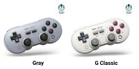 【8bitdo】 SN30 Proゲームパッド（Gクラシック/Gray）Switch/Switch OLED Windows Android macOS Steam Deck & Raspberry