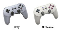 【8bitdo】 Pro 2 ゲームパッド(Gray /G Classic) NS Switch・PC・Android・macOS・Steam Deck・iPhone・iPad・macOS・Apple TV・Respberry Pi用