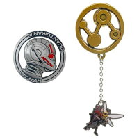 ピンズ アントマン＆ワスプ クアントマニア ピンバッジセット 2個セット MARVEL インロック コレクション雑貨 映画メール便可