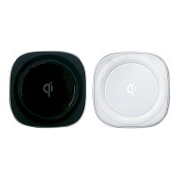 【在庫処分】qi（チー）認証品 置くだけ充電 iPhone アンドロイド各種対応 ホワイト ブラック eca160009 ゆうパケット 送料無料 アウトレット