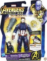 【ポイント3倍!14日28時間】アベンジャーズ / インフィニティ・ウォー ハズブロ 6インチ ベーシックフィギュア キャプテン・アメリカ / AVENGERS INFINITY