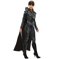 コスプレ 仮装 ファオラ 大人用 S マン・オブ・スティール 仮装・コスプレ衣装/大人用 映画キャラクター スーパーマン レディース ハロウィン 文化祭 学園祭 パーティー ジャンプスーツ式 後ろファスナー留め 伸縮性あり 面ファスナー留め 公式ライセンス 正規ライセンス品