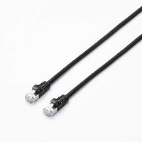 【即納】エレコム LANケーブル CAT8 10m 爪折れ防止 高耐久 メッシュ シールド構造 高速 40Gbps/2000MHz 【 モデム ルーター PS5 PS4 Xbox 等対応 】 ブラック