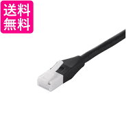 バッファロー BSLS6ANU10BK ツメの折れないLANケーブル カテゴリ6a ストレート ノーマルタイプ ブラック BUFFALO 送料無料