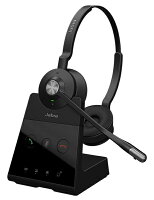 【送料無料】GNオーディオ 9659-553-136 Jabra 無線ヘッドセット(DECT) 両耳 ベースユニット付き「Jabra Engage 65 SE Stereo」【在庫目安:僅少】| パソコン周辺機器 ヘッドセット ゲーミング ゲーム パソコン マイク PC 通話