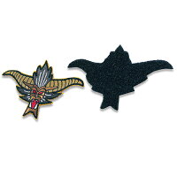 モンスターハンター フェイス 刺繍パッチ/ラージャン 【Monster Hunter Face Embroidery Patch/Rajang】カプコン capcom メンズ レディース キッズ ミリタリー カジュアル アウトドア サバゲ ゲーム キャラクター 顔 パッチパネル ベルクロ