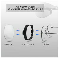 【送料無料】SHEAWA PS VR2用レンズフレーム メガネをかけるようになる プロテクター 近視 アクセサリー PlayStation VR2用