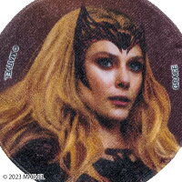 【MARVEL(マーベル)/ワンダヴィジョン】ワンダ/丸型ハンドタオル(PONEYCOMB TOKYO)