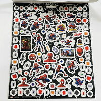 スパイダーマン ステッカーブック OVER500 6シート 17144 spiderman Disney MARVEL マーベル グッズ シール ステッカー 紙 ご褒美シール ごほうび 装飾 デコレーション 文具 文房具 キャラクター 雑貨 輸入品 インポート