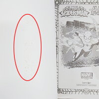 【訳あり】スパイダーマン ぬりえ カラーリングブック （ 背景 青 ）14087abc SPIDER MAN ぬり絵 英語 知育玩具 海外 マーベル MARVEL Disney ディズニー 男の子 おもちゃ キャラクター 雑貨 グッズ coloring and activity book 輸入品 インポート