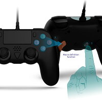 PlayStation 5 互換コントローラー 有線 ケーブル長さ3m ps5 ブラック ホワイト 対応機種 Dual Shock 互換品 ソニー対応 PlayStation5 pro PlayStation5 Slim ホール効果搭載 ジャイロセンサー搭載　新登場！