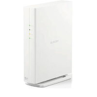ルーター Wifi 無線LAN エレコム ELECOM Wi-Fiルーター 無線ルーター Wi-Fi6 11ax / 11ac IPv6対応 (IPoE) AX3000 2402+574Mbps 有線Giga 縦置き・壁掛け対応 ビームフォーミングZ 【 iPhone/iPad/Nintendo Switch / PS5 対応】 ホワイト WRC-X3000GS2-W 白