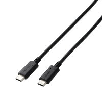USB Type-C ケーブル USB-C to USB-C USB2.0 2m PD 60W 急速充電 【 PS5 PS4 コントローラー 外付け HDD SSD 等 USB C 機器対応 】 転送 充電ケーブル ブラック(代引不可)【メール便配送】【ポイント10倍】【送料無料】