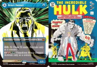 【FOIL/ボーダーレス版】マジックザギャザリング MSH EN 0390 ブルース・バナー / インクレディブル・ハルク (英語版 神話レア) マーベル スーパー・ヒーローズ (MTG)