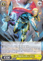 ヴァイスシュヴァルツ MAR/S124-002 ラブ＆サンダー ソー (RR ダブルレア) ブースターパック MARVEL Vol.3 [MARVEL STUDIOS]