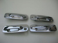 在庫処分【Revier(レヴィーア)】日産エクストレイル(T30) クロームメッキアウタードアハンドル 5DR用純正交換タイプ //X-TRAIL/NISSAN/ニッサン/サイド/ノブ