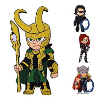 フック マグネットフック ブラック・ウィドウ MARVEL ロキ ソー ウィンター・ソルジャー （ マグネット 磁石 鍵フック 小物フック キーフック 収納 ）MH-MAR-04 MH-MAR-05 MH-MAR-06 MH-MAR-07
