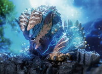 【ジンオウガ】モンスターハンター 鎮座獣 ジンオウガ～月下雷鳴～ フィギュア モンスターハンター モンハン ワイルズ 20周年 フィギュア ジンオウガ リオレウス ラギアクルス ゴアマガラ フルフル ハプルボッカ 回復薬
