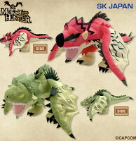 モンスターハンター デフォルメBIGぬいぐるみ（リオレウス・リオレイア） モンスターハンター モンハン ワイルズ 20周年 フィギュア ジンオウガ リオレウス ラギアクルス ゴアマガラ フルフル ハプルボッカ 回復薬