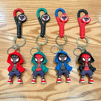 キーホルダー スパイダーマン 韓国雑貨 かっこいい マーベル ヒーローズキーチェーン 携帯 ストラップ キーリング 雑貨 小物 フィギュア プレゼント 景品 キャラクター 学生 おしゃれ 誕生日 かばん カギ 人気 プチギフト Marvel グッズ