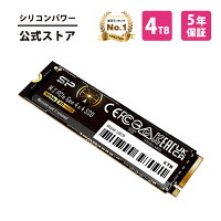 シリコンパワー SSD 内蔵 ssd 4TB US75 ストレージ NVME PCIe Gen4 m.2 ssd 2280 Playstation 5 対応 ゲーム 内蔵型 超高速 ゲーミングSSD パソコン ゲーミング PC 3D NAND PCIe4.0×4 ssd メーカー パソコンパー 超高速 ゲーミングSSD 内蔵 SP04KGBP44US7505