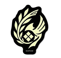 【新品】【即納】【同梱不可】特典のみ! モンスターハンターワイルズ 蓄光ステッカー MONSTER HUNTER WILDS