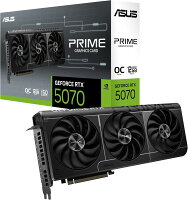 【新品】【即納】【代引き不可】 ASUS RTX5070 搭載 ビデオカード PCIe 5.0 12GB GDDR7 OC Edition PRIME-RTX5070-O12G　周辺機器 PCパーツ