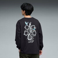 【SALE／51%OFF】PUMA ユニセックス PUMA x モンスターハンターワイルズ 長袖 Tシャツ PUMA X MONSTER HUNTER LS TEE プーマ トップス カットソー・Tシャツ ブラック