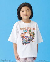 【SALE／20%OFF】b・ROOM 【Disney&Pixar】TOY STORY/MOVIE グラフィックTシャツ ナルミヤオンライン トップス カットソー・Tシャツ パープル ホワイト ブルー