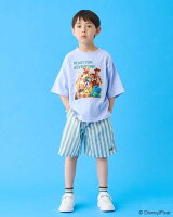 【SALE／20%OFF】b・ROOM 【Disney&Pixar】TOY STORY/MOVIE グラフィックTシャツ ナルミヤオンライン トップス カットソー・Tシャツ パープル ホワイト ブルー