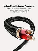 色：ブルー サイズ：0.9M AUX,CableCreation 3.5MM オーディオケーブル 3極 TRS イヤホンケーブル 高耐久性ナイロン編み Hi-Fi音質 24K金メッキ端子 車載/iPhones/PS4ヘッドセット/Sony等に対応 0.9M ブルー