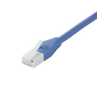 バッファロー BUFFALO ツメの折れないLANケーブル カテゴリ6a ストレート ノーマルタイプ ブルー BSLS6ANU100BL 送料無料