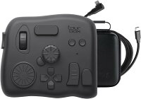 【送料無料】TourBox Elite - クリエイター向けの究極Bluetoothコントローラ（ クラシックブラック / アイボリーホワイト）　キャリーケース & USB ctocケーブル付き