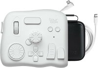 【送料無料】TourBox Elite - クリエイター向けの究極Bluetoothコントローラ（ クラシックブラック / アイボリーホワイト）　キャリーケース & USB ctocケーブル付き