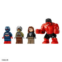 【レゴブロック】【セット】#76292 LEGO レゴ(R) マーベル キャプテン・アメリカとレッド・ハルクの戦い