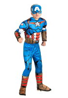 キャプテン・アメリカ（スティーブ・ロジャース）子供用コスチューム ハロウィン コスプレ衣装