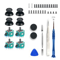 【即納】PS5 プレイステーション5 コントローラー 修理用 アナログスティック 18in1 ジョイスティック アナログスティック センサー サムスティック モジュール修理部品 互換品