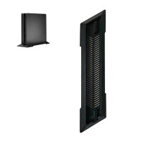 PS4 Slim Plaation4 スリム 縦置きスタンド 冷却ファン 内蔵 静音設計 放熱対策 ゲーム機 本体 転倒防止 安定 設置 収納 コンパクト 省スペース ディスク管理 周辺機器 アクセサリー ゲーマー 必需品 最新 モデル PS4ユーザー プレイ環境改善 熱暴走防止 大切な本体保護