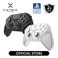 【SONY公式ライセンス商品】Victrix by TURTLE BEACH Pro BFG Reloaded ブラック / ホワイト ワイヤレス ゲーミングコントローラー for PS5, PS4, PC｜モジュール式ファイトパッド搭載 / ホールエフェクトスティック・トリガー / リマッピング対応【保証2年】