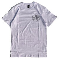 [正規品 無料ラッピング可] DEUS EX MACHINA ( デウスエクスマキナ ) Tシャツ / VENICE ADDRESS TEE - WHITE / DMW41808C　 デウス エクス マキナ DEUSのTシャツ 【t79】 ホワイト 白