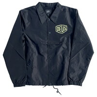 [正規品 無料ラッピング可] DEUS EX MACHINA ( デウスエクスマキナ ) コーチジャケット ナイロンジャケット/ VENICE ADDRESS COACH JACKET -Black/DMW46821/メンズ/ 送料無料 アドレス VENICE ベニス MILANO ミラノ DEUSのジャケット 【t79】