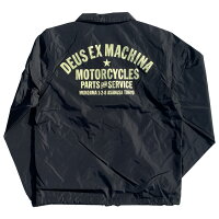 [正規品 無料ラッピング可] DEUS EX MACHINA ( デウスエクスマキナ ) コーチジャケット ナイロンジャケット / TOKYO ADDRESS COACH JACKET - Black / DMW46821 / メンズ/ 送料無料 アドレス TOKYO 東京 DEUSのジャケット