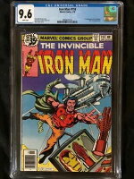 マーベル 1979 アイアンマン #118 CGC 9.6 NM+ 1位 ジム "ローディ" ローズ、別名ウォーマシン!