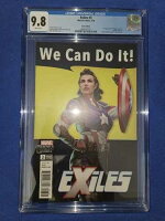 ? Exiles #3 CGC 9.8 ?? ペギー・カーター キャプテン・アメリカ パズルクエスト バリアント 1 位