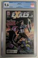 EXILES #3 CGC 9.6、1位 ペギー・カーターがキャプテン・アメリカ役（MCU）